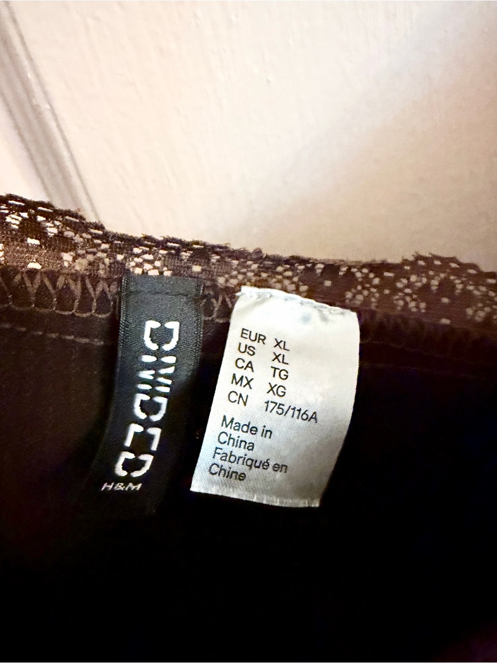 Brown Divided cami - Picture 3 of 4